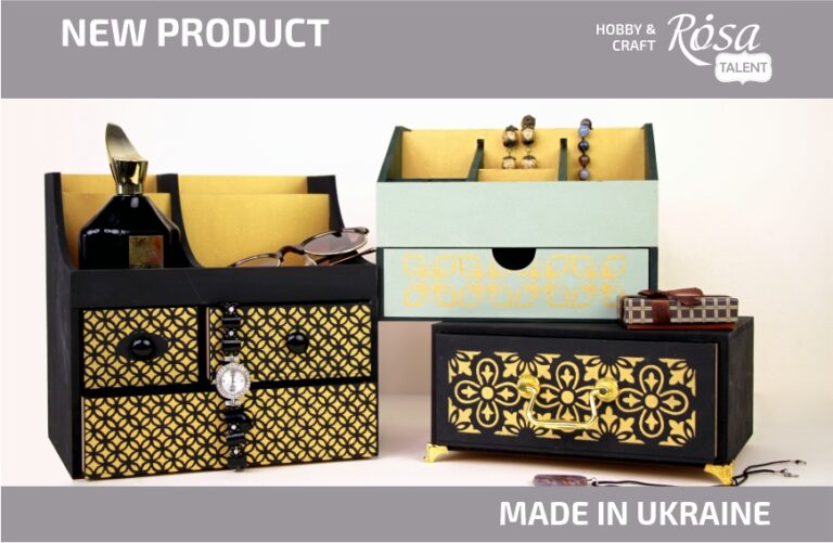 New: Chests of drawers-organizers from ROSA Talent