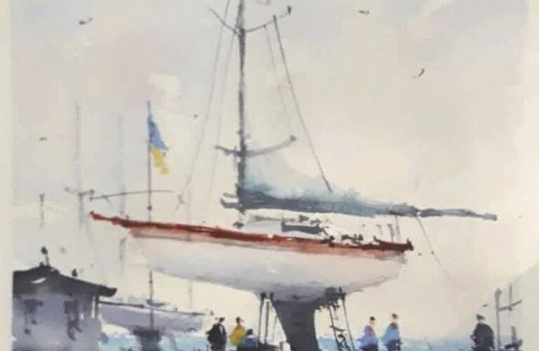 Демонстрація акварельних фарб ROSA Gallery, в тому числі і нових 10ти кольорів, в роботах українського художника Михайла Ричкова!