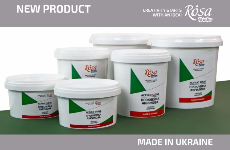 New: Acrylic art sizing from ROSA Studio