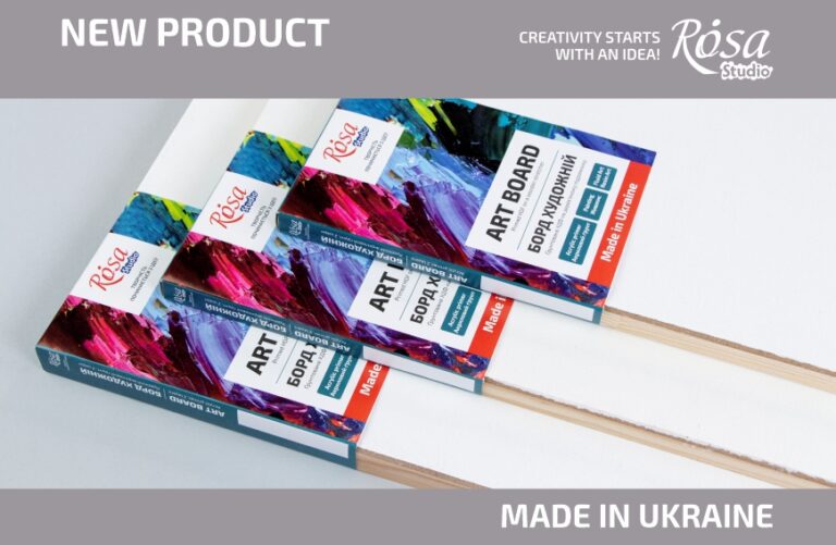 A novelty from ROSA Studio – a painting board