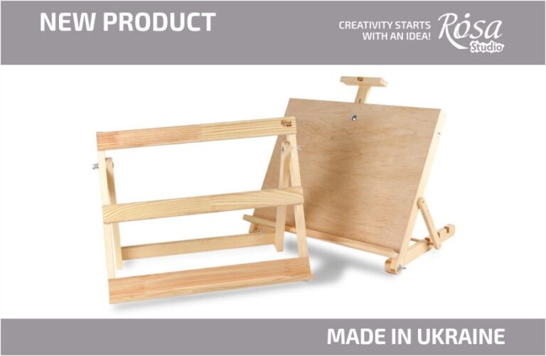New ROSA Studio Easels! Tabletop Easels for small-scale artworks!