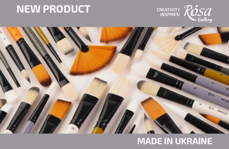 New acrylic and oil ROSA Brushes