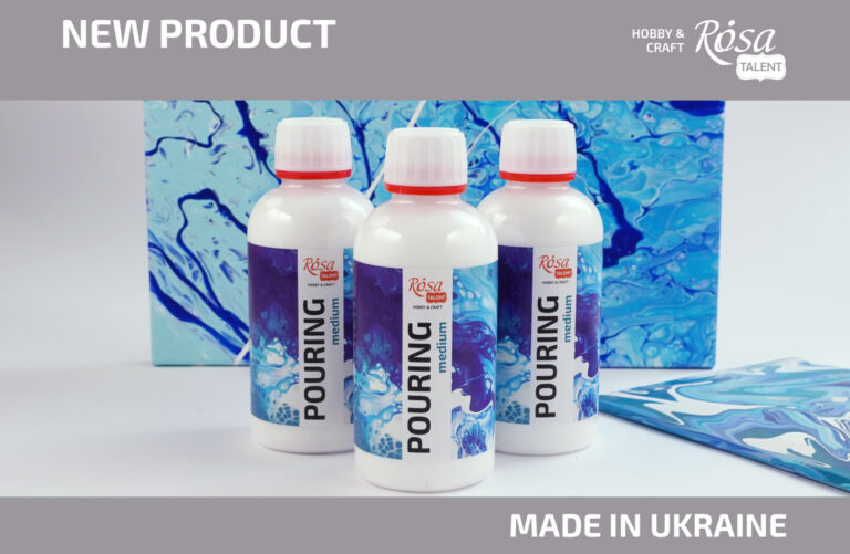 Pouring medium ROSA Talent in size 250 ml