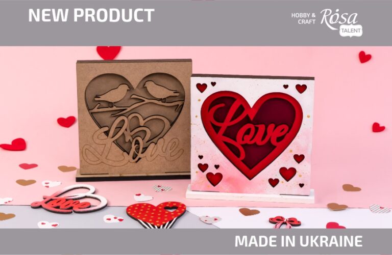 Bases for decoratoin ROSA Talent  for Valentine’s Day