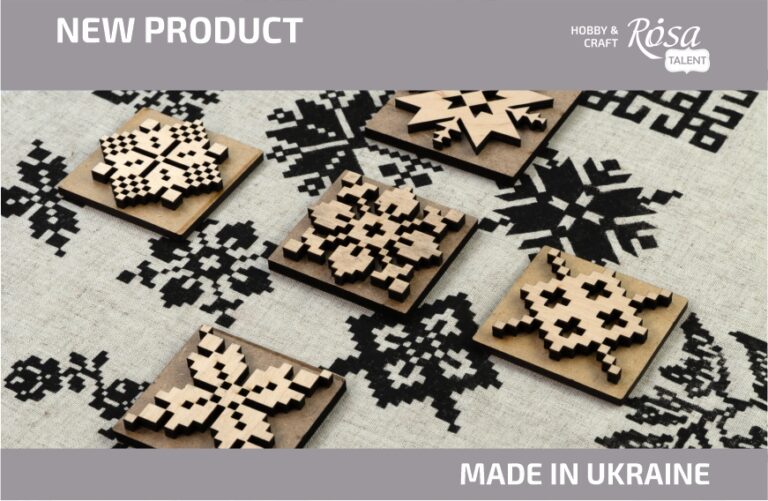 Stamps for block printing Embroidery ROSA Talent