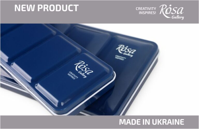 NEW: Metal pencil cases for watercolor ROSA Gallerу!
