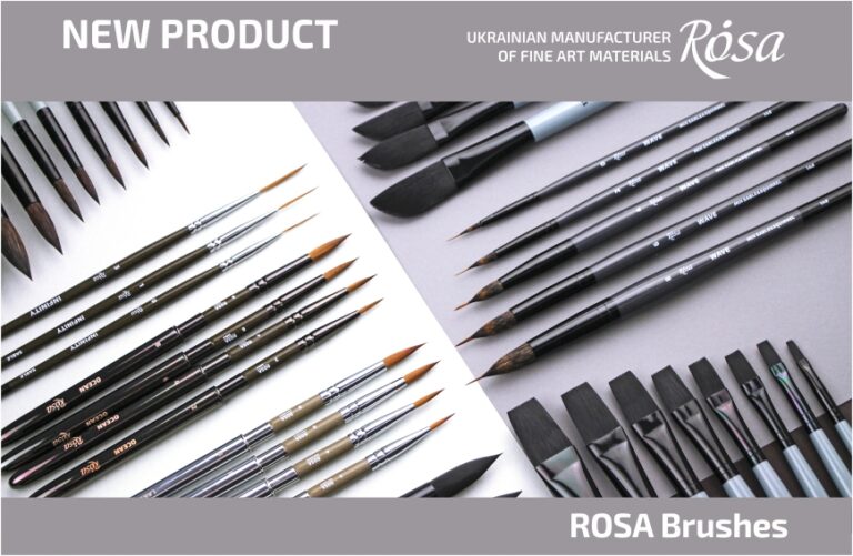 New: Great news for watercolour artists from ROSA company!