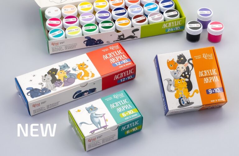 ROSA Kids Acrylic Paints