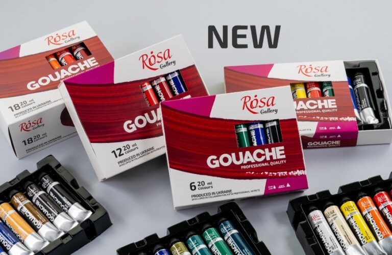 Набори професійної гуаші ROSA Gallery